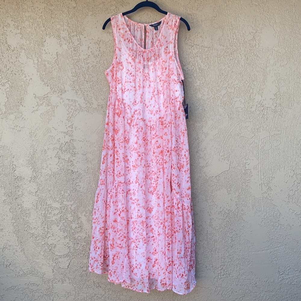 Simply Vera Vera Wang Women’s Plus Spring Floral Slip On Dress Size 1X